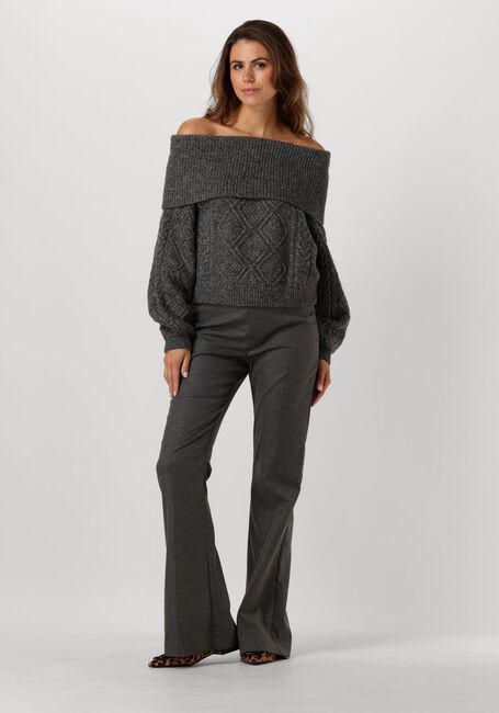 Graue GESTUZ Schlaghose PAULAGZ FLARED PANTS - large