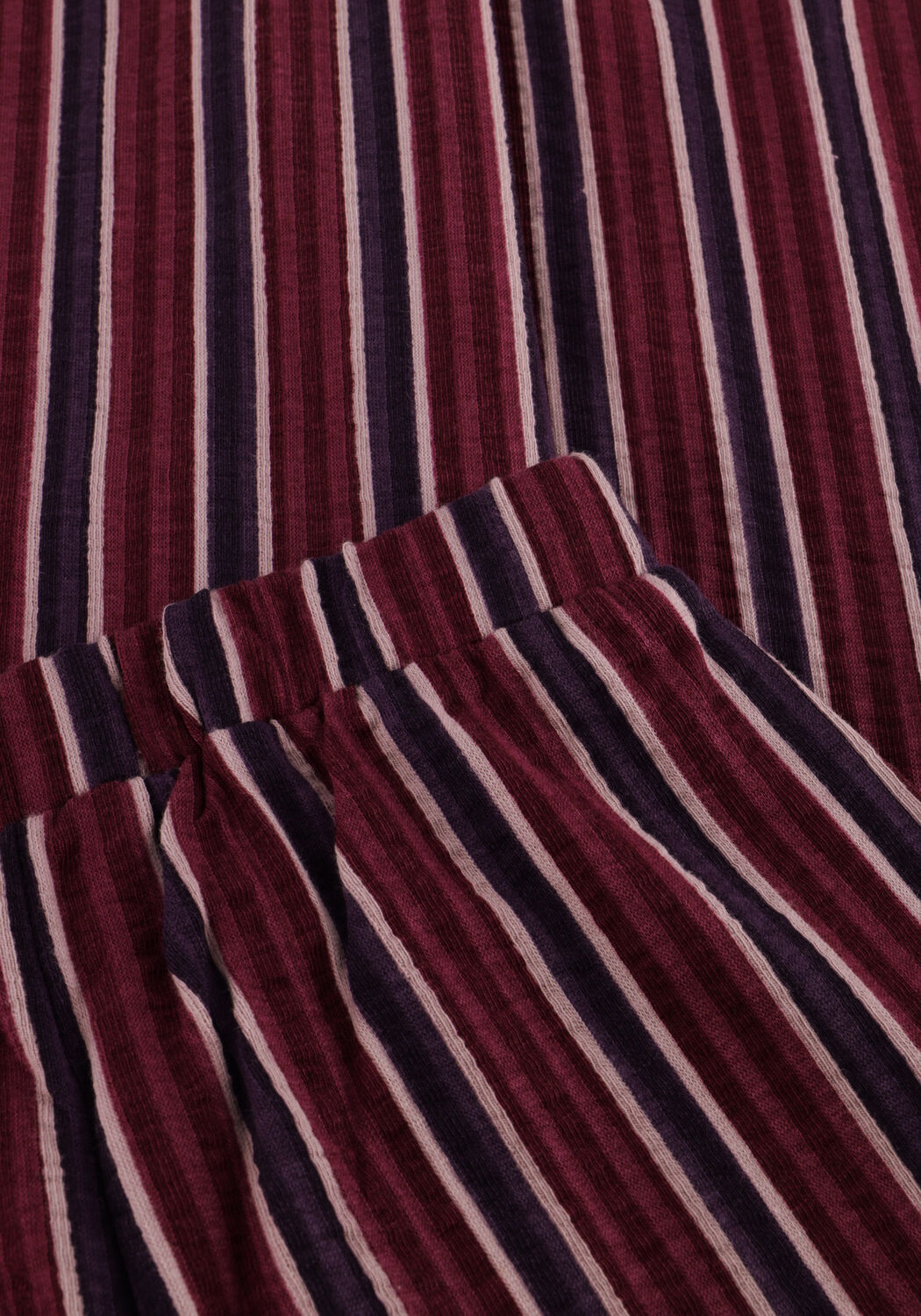 Mehrfarbige/Bunte YOUR WISHES Weite Hose WINNER STRIPES WIDE LEG PANTS - large