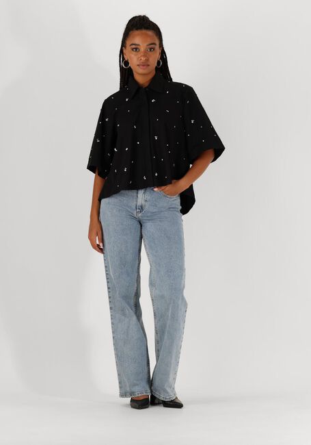 Schwarze EST'SEVEN Blusen ALIJAH BLOUSE - large