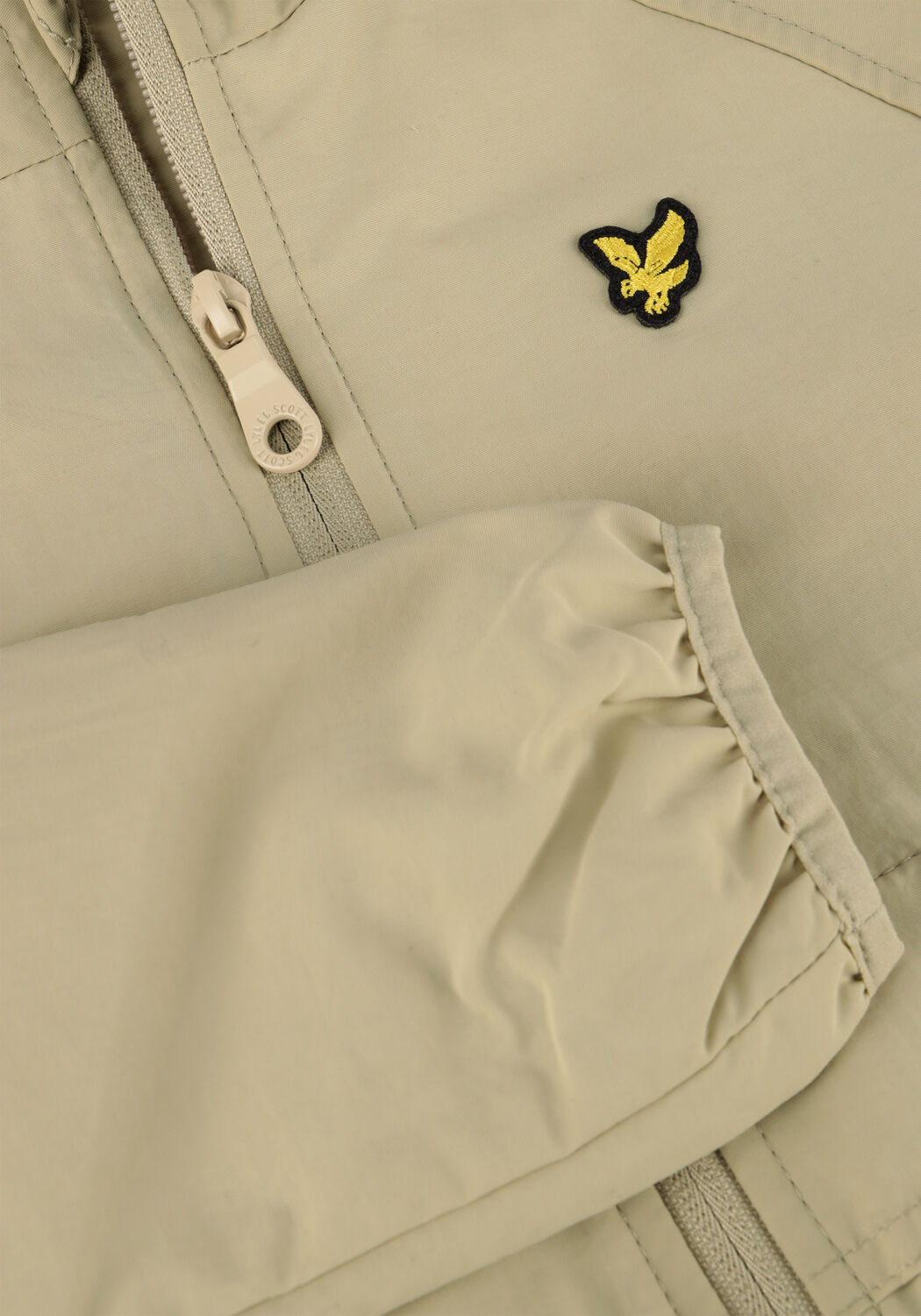 Beige LYLE & SCOTT Parkas HOODED WINDBREAKER JACKET - large