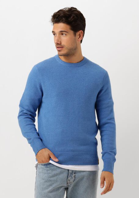 Blaue SCOTCH & SODA Pullover SOFT KNIT REGULAR FIT SWEATER - large