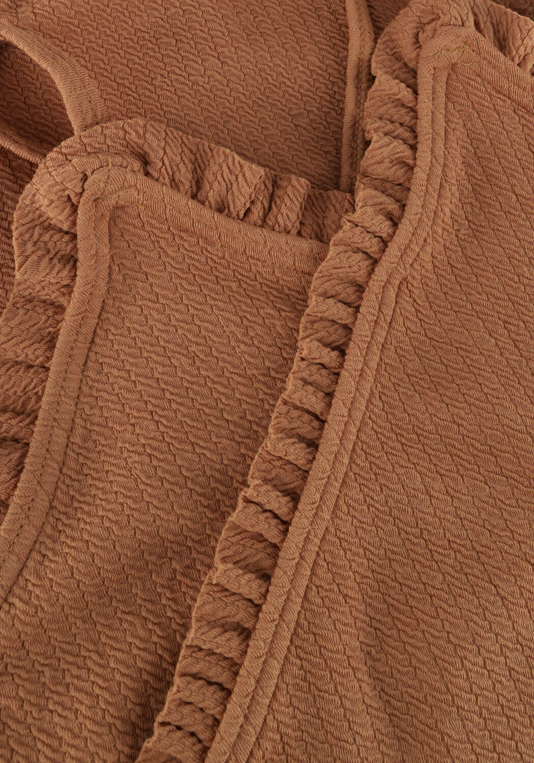 Braune LIL' ATELIER Badeanz&uuml;ge NMFFLORA SWIMMSUIT - large