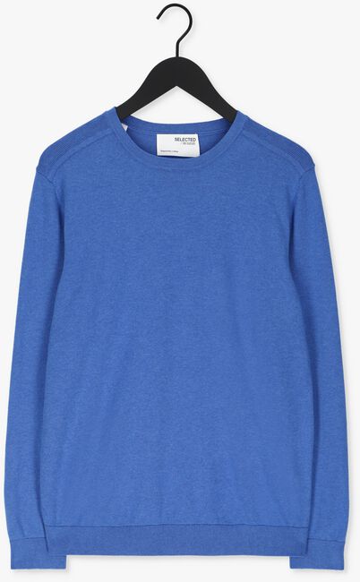 Blaue SELECTED HOMME Pullover SLHBERG CREW NECK B - large