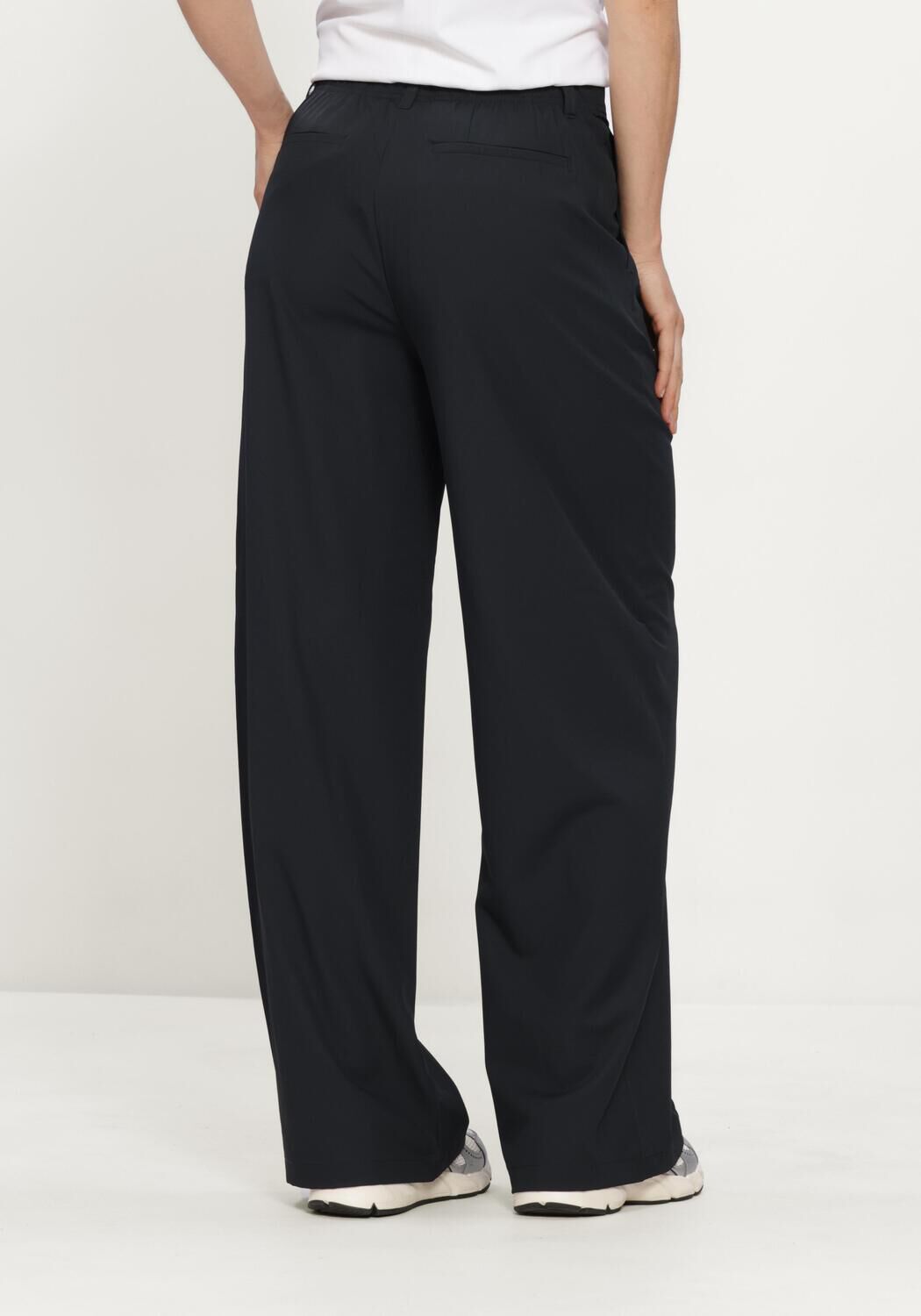 Schwarze AIRFORCE Hose WIDELEG GOLFPANTS - large