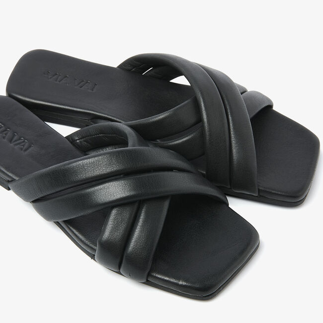 Schwarze VIA VAI Pantolette KIKI LOT - large