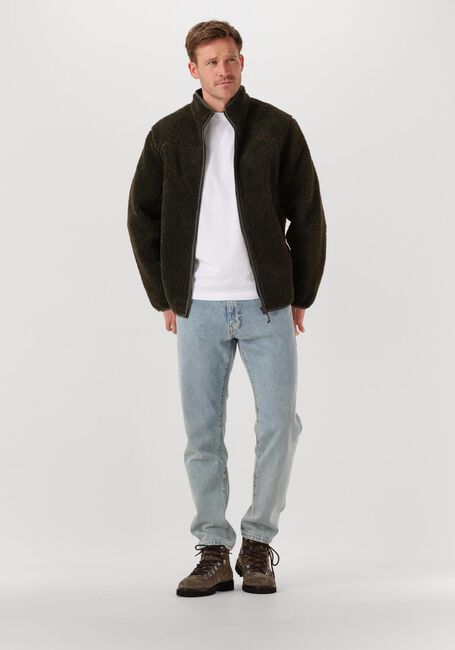 Dunkelgrün PEAK PERFORMANCE Pullover M SOLID PILE JACKET - large