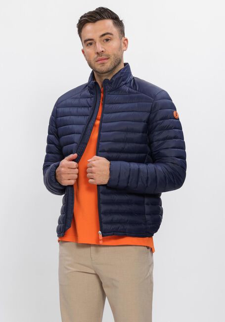 Dunkelblau SAVE THE DUCK Wattierte Jack ALEXANDER GIGA01 - large