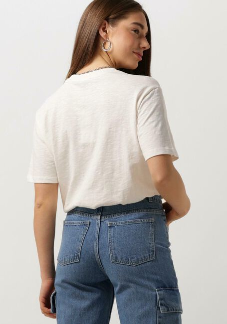 Weiße ALIX THE LABEL T-shirt LADIES KNITTED ALIX THE LABEL T-SHIRT - large