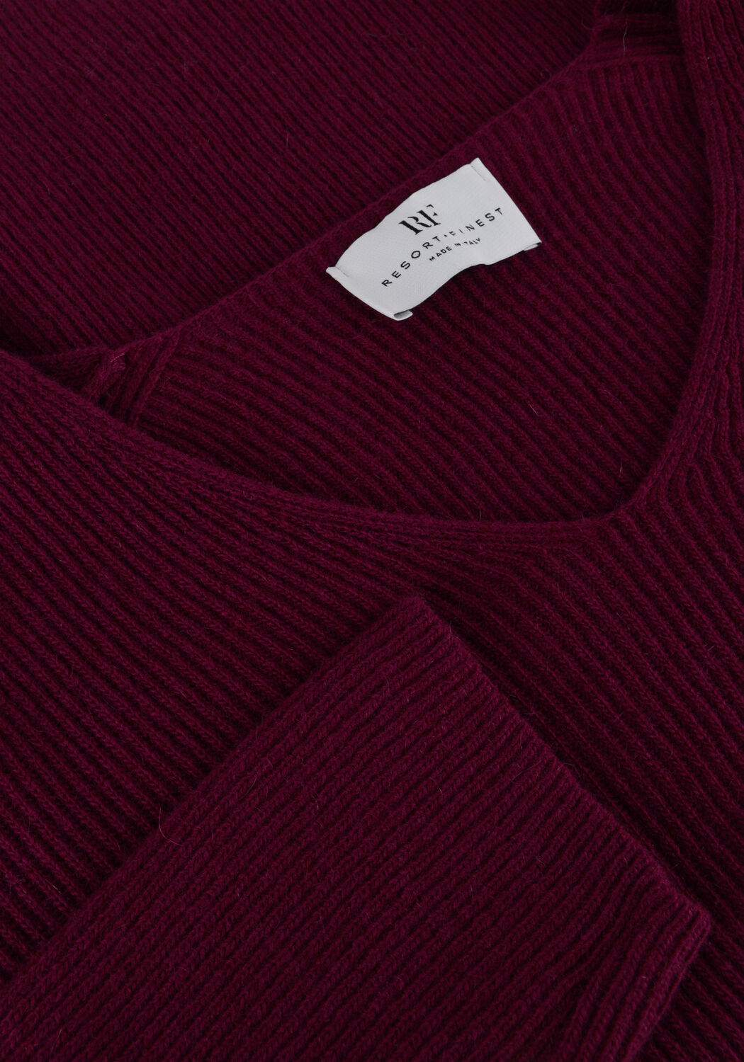 Lilane RESORT FINEST Pullover V-NECK RIB KNIT - large