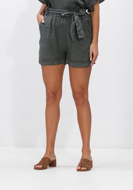 Olive BY-BAR Kurze Hose JUNE LINNEN SHORT - large