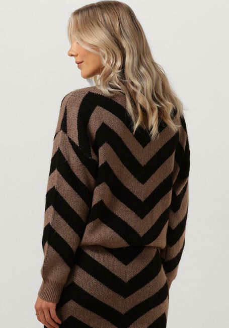 Braune Y.A.S. Rollkragenpullover YASKAVALLI LS KNIT PULLOVER - large