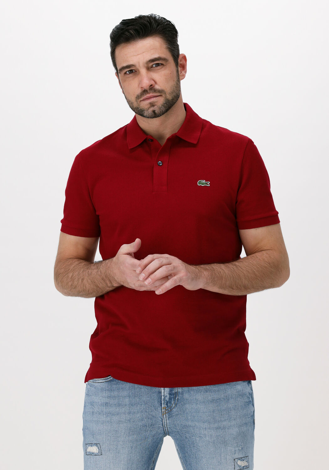 Lacoste polo bordeaux hotsell