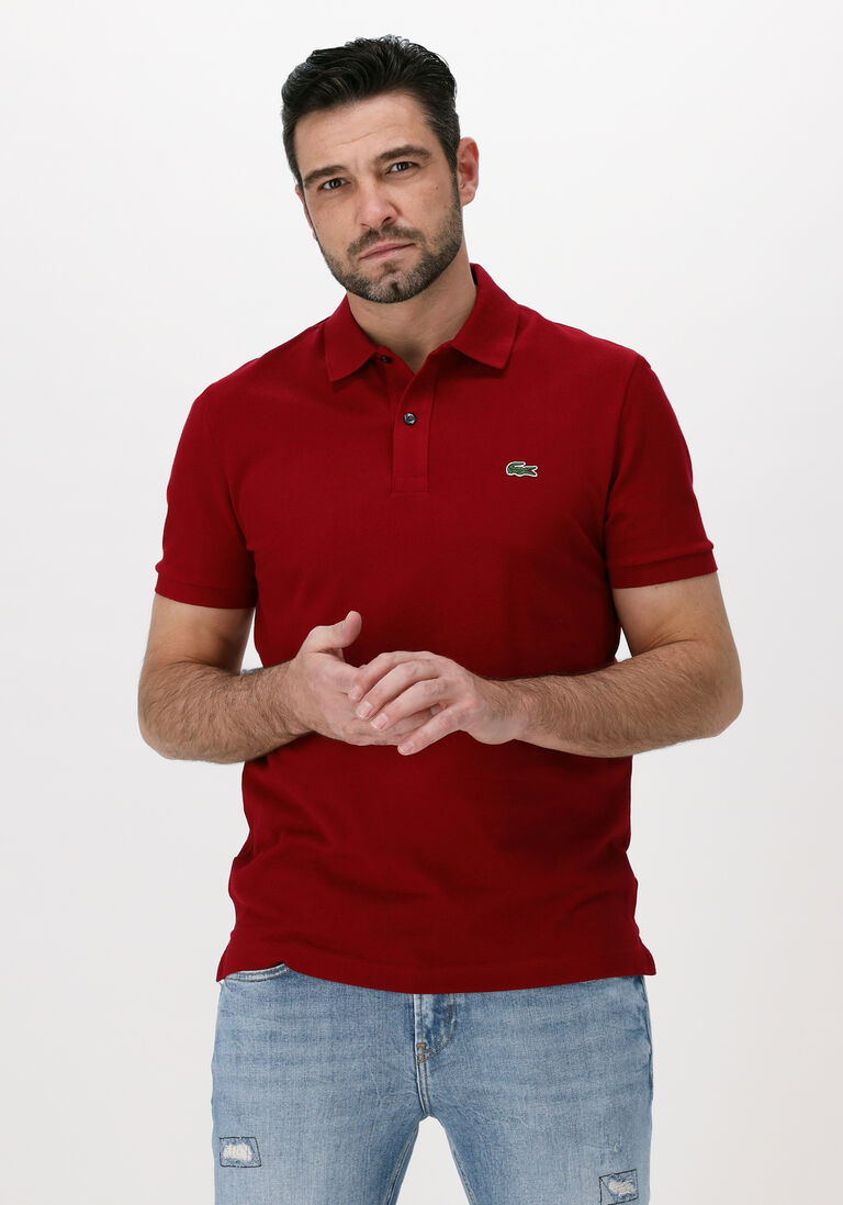 bordeaux lacoste polo-shirt 1hp3 men's s/s polo 1121