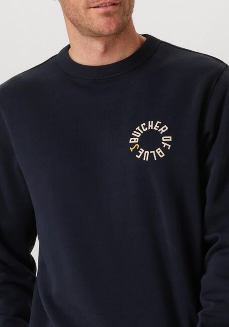 Dunkelblau BUTCHER OF BLUE Sweatshirt ARMY CIRCLE CREW - large