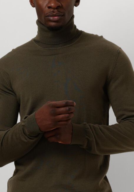 Grüne HUGO Rollkragenpullover SAN THOMAS-M - large