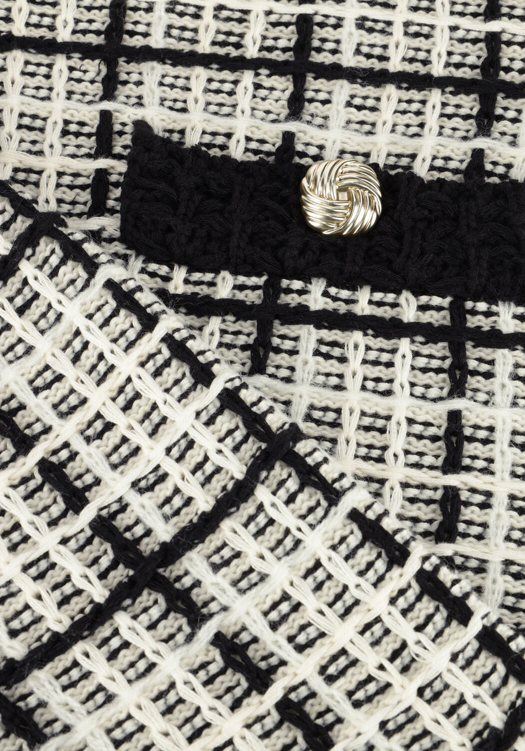 Schwarze MINUS Blazer SATINA KNIT CARDIGAN - large