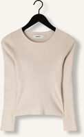Beige MOVES Tops & T-shirts TWISTI O-NECK Beige MOVES Tops & T-shirts TWISTI O-NECK - medium
