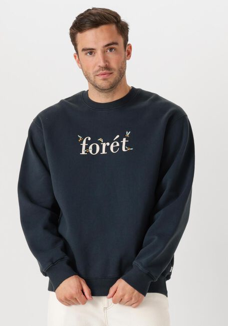 Dunkelblau FORÉT Sweatshirt AMBER BEE SWEATSHIRT - large