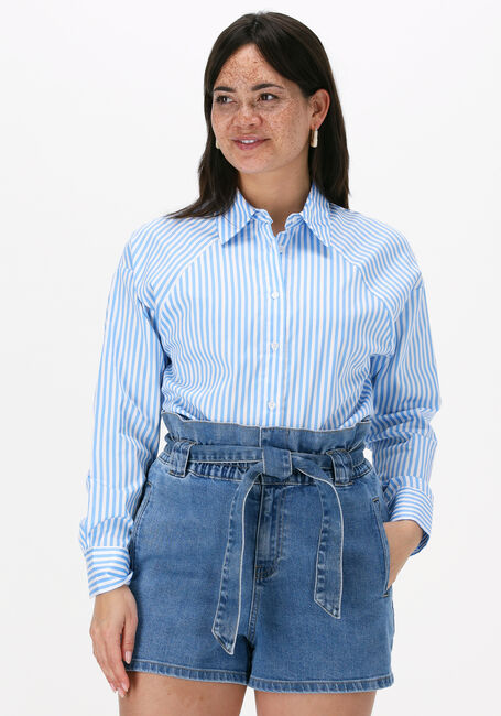 Blaue LEVETE ROOM Blusen RIONA 2 SHIRT - large