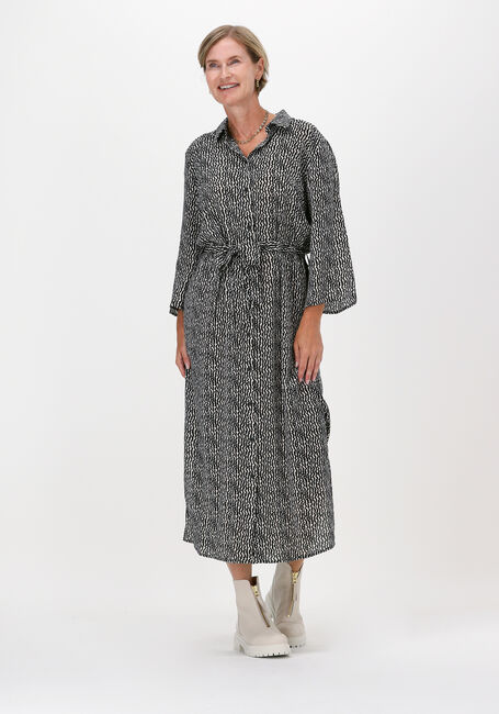 Schwarze MINIMUM Midikleid NORRI - large
