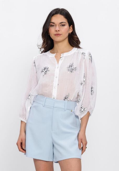 Wei&szlig;e NUKUS Blusen LYNN BLOUSE PAILLET - large