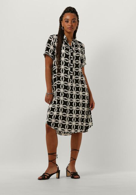 Braune NUKUS Midikleid MARLOE DRESS JUNE - large