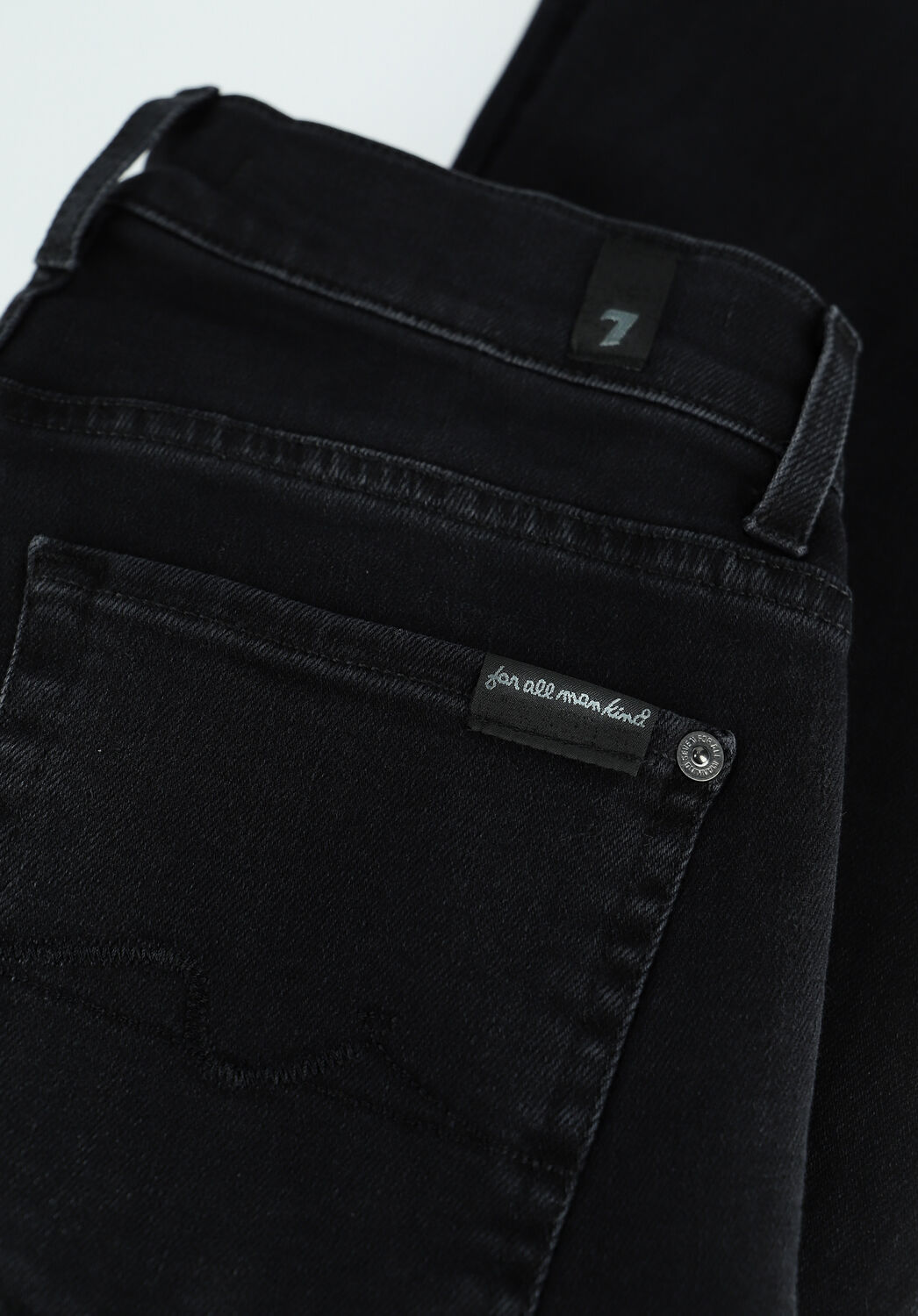 Schwarze 7 FOR ALL MANKIND Bootcut jeans BOOTCUT - large