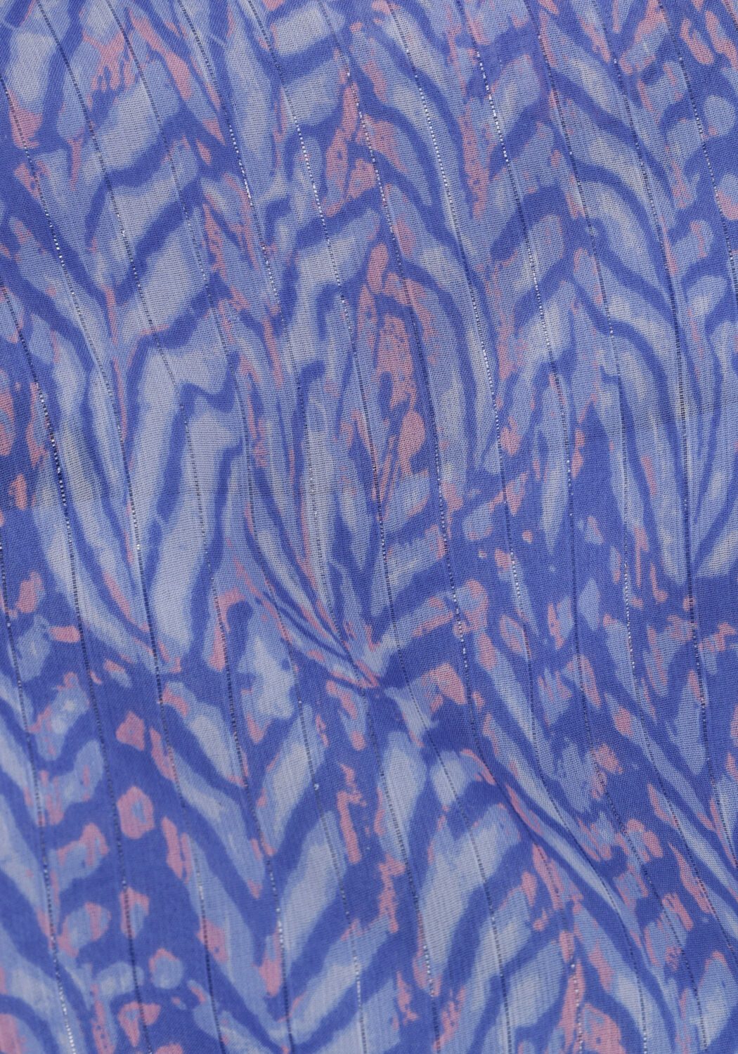 Blaue NEO NOIR Midikleid NOBIS SWIRL MIX DRESS - large