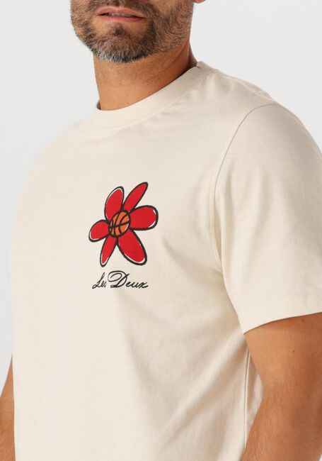 Ecru LES DEUX T-shirt FLOWER BASKET T-SHIRT - large