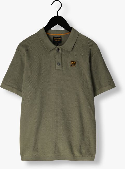 Grüne PME LEGEND Polo-Shirt SHORT SLEEVE POLO KNITTED - large