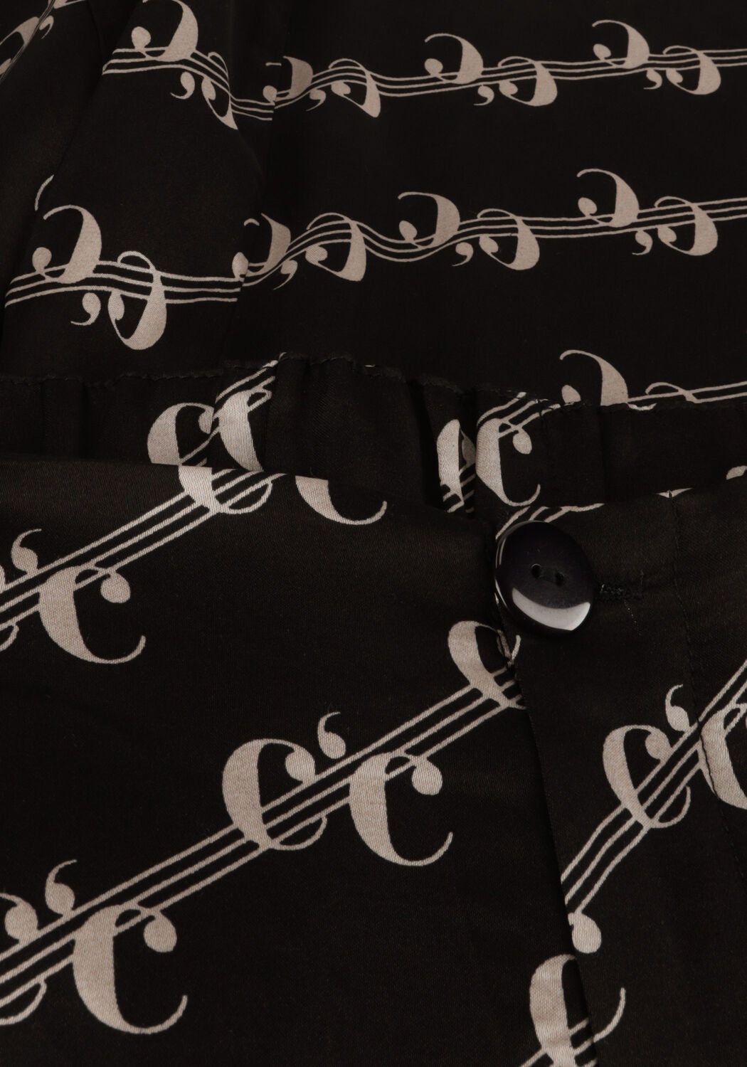 Schwarze CO'COUTURE Hose LOGO LINE PANT - large