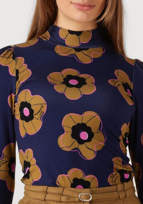 Dunkelblau POM AMSTERDAM Pullover TURTLENECK - FLEURS PARFAITES - large