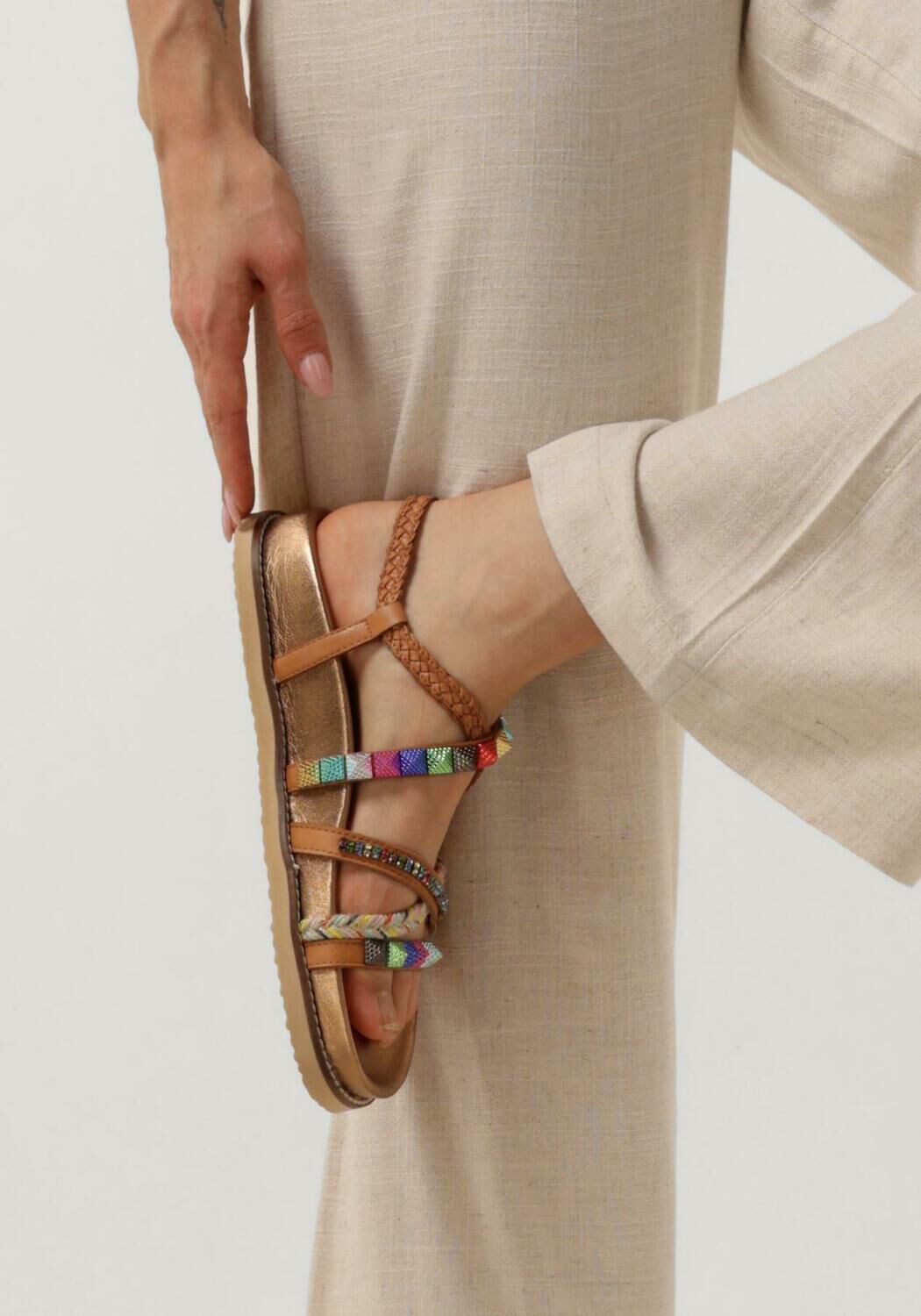 Mehrfarbige/Bunte INUOVO Sandalen 395077 - large