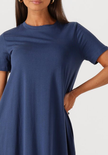 Blaue MSCH COPENHAGEN Maxikleid MSCHOLGA ORGANIC SS DRESS - large
