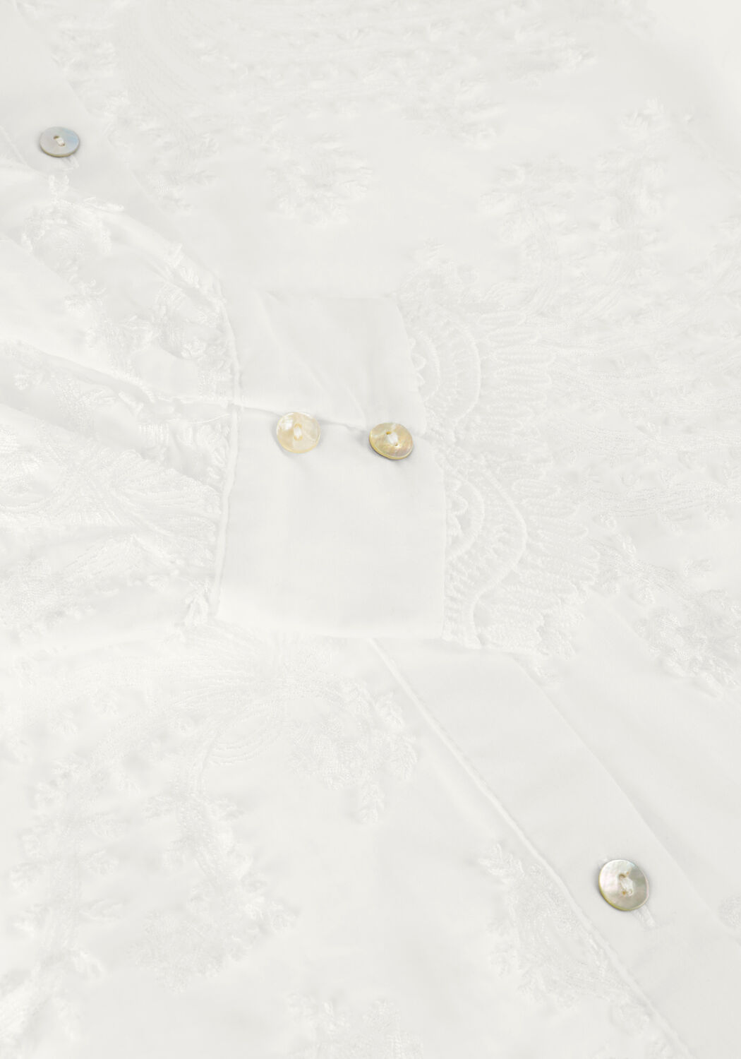 Wei&szlig;e BRUUNS BAZAAR Blusen LINGON CHARLOTTA SHIRT - large