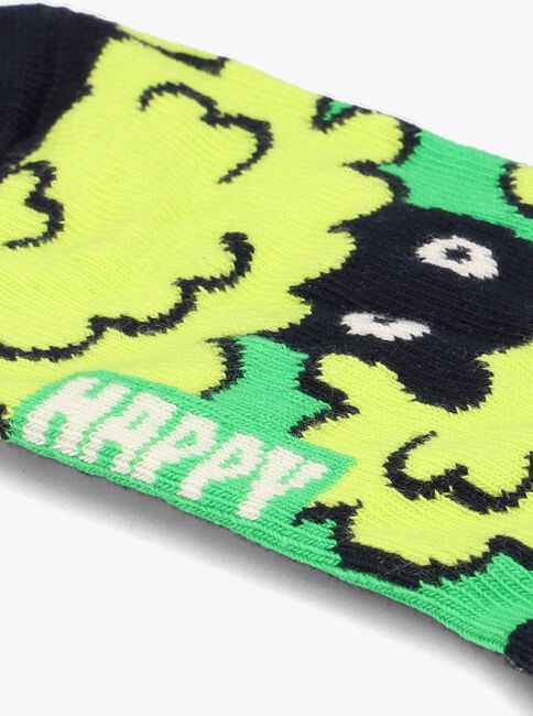 Grüne HAPPY SOCKS Socken KIDS PEEKABOO - large