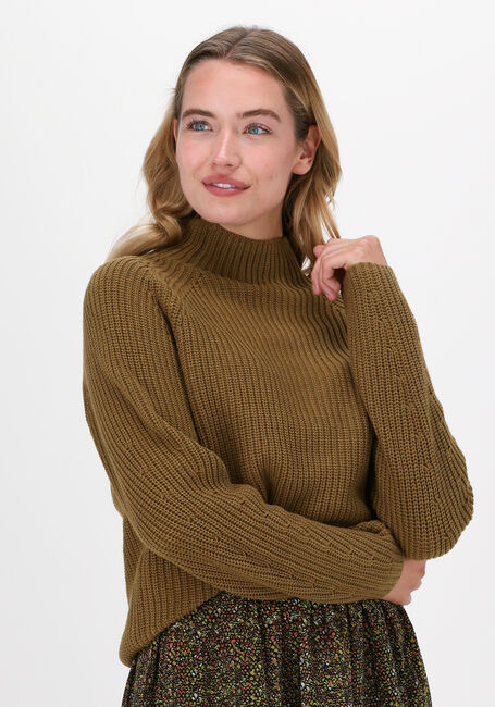 Goldfarbene CIRCLE OF TRUST Rollkragenpullover NILA KNIT - large