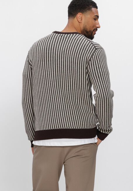 Braune PURE PATH Pullover LADDERSTITCH - large