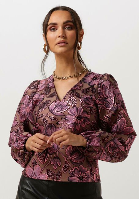 Rosane SELECTED FEMME Top SLFPAULA PINK LAVENDER LS TOP - large