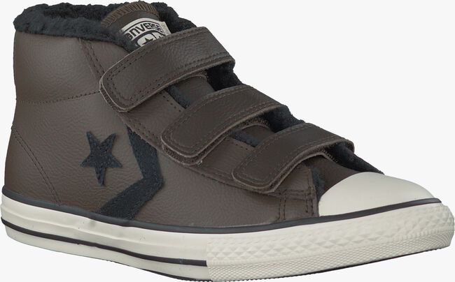 Braune CONVERSE Sneaker high STAR PLAYER 3V MID - large