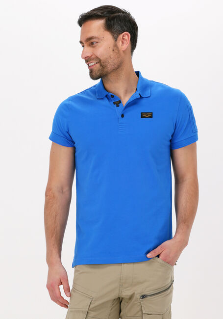 Blaue PME LEGEND Polo-Shirt TRACKWAY POLO - large