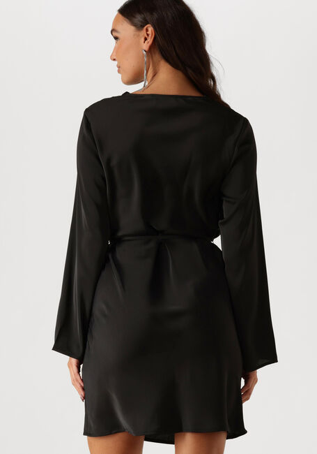 Schwarze NEO NOIR Minikleid VEGA SOFT SATIN DRESS - large