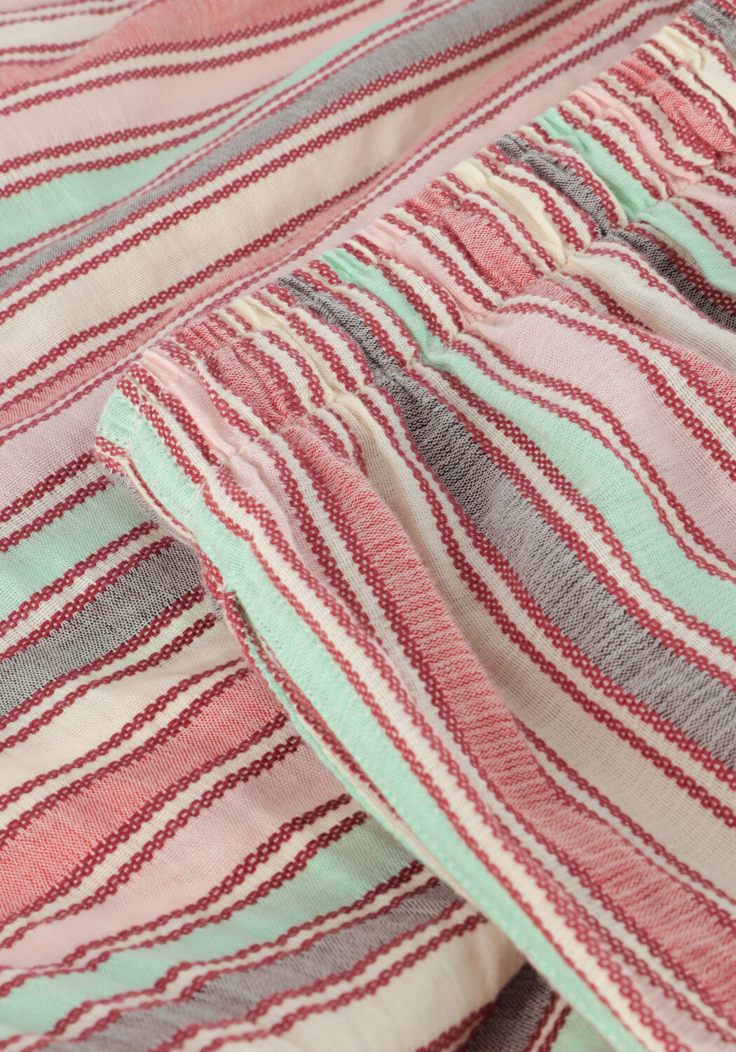 Mehrfarbige/Bunte BY-BAR Kurze Hose ISA MULTI STRIPE SHORT - large