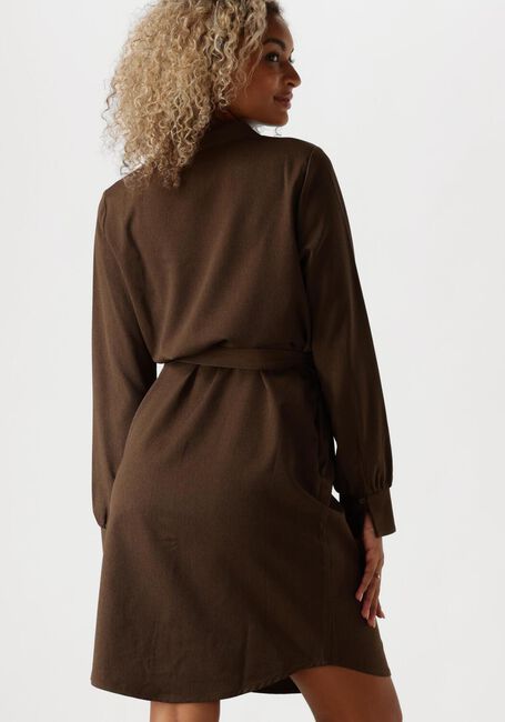 Braune ANOTHER LABEL Minikleid DALYCE DRESS - large