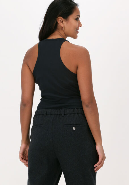Schwarze 10DAYS Top TANK TOP RIB - large