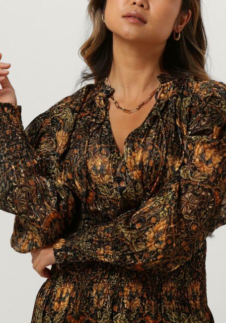 Schwarze IBANA Minikleid DEELA - PRINT - large