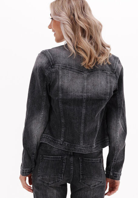 Schwarze SUMMUM Jeansjacke BASIC DENIM JACKET BLACK HEAVY TWILL - large