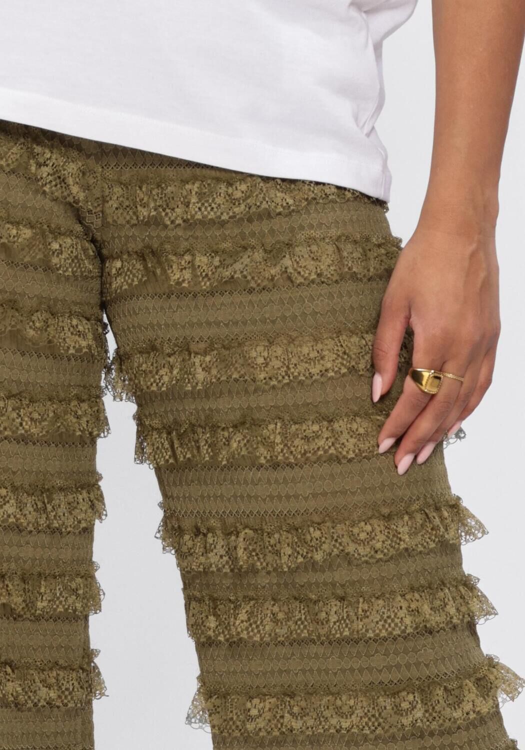 Gr&uuml;ne HARPER & YVE Hosen LO-PA - large