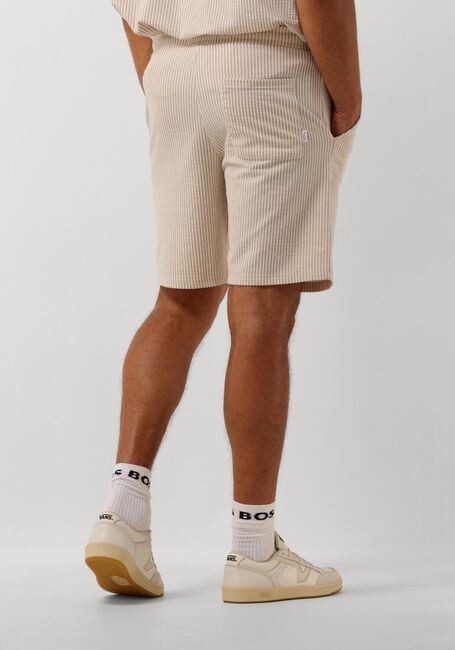 Taupe SELECTED HOMME Kurze Hosen SLHREGULAR-BEN SEERSUCKER JERSEY SHORTS - large