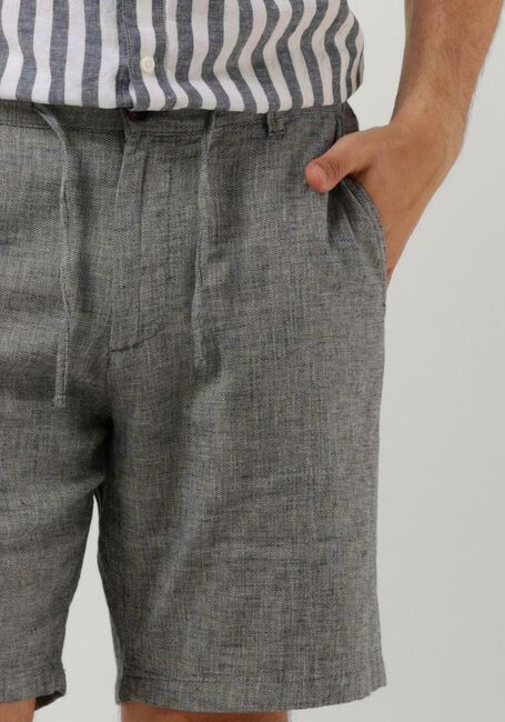 Dunkelblau SELECTED HOMME Kurze Hose SLHCOMFORT-BRODY LINEN SHORTS - large